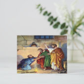 paul en prison sur la carte postale de philippi (Debout devant)