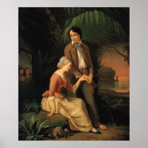 Paul en Virginie Poster