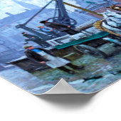 Paul Fischer De Holmen Church Kopenhagen Poster (Hoek)