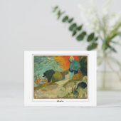 Paul Gauguin #17 - Carte postale Art (Debout devant)