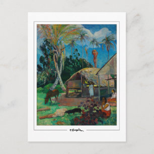 Paul Gauguin #1 - Carte postale d'art fin