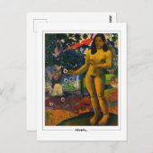 Paul Gauguin #4 - Carte postale Art (Devant / Derrière)