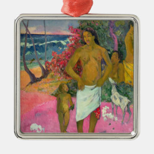 Paul Gauguin A Walk by the Zee, 1902 Metalen Ornament