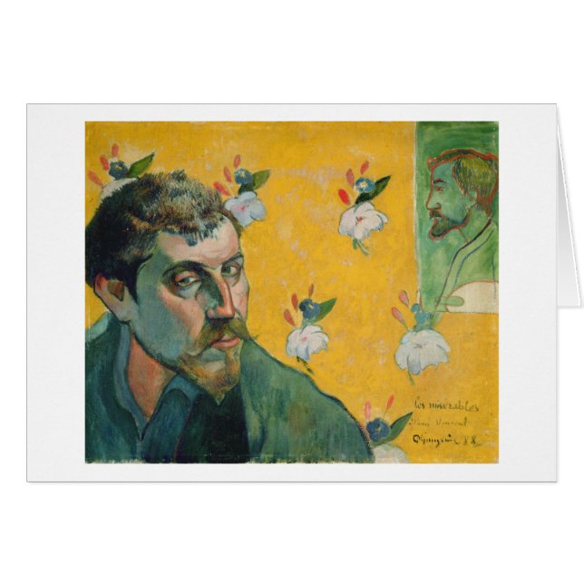 Paul Gauguin | Autoportrait, Les Miserables, 1888 (Devant horizontal)