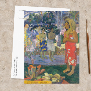 Paul Gauguin - Ave Maria / Ia Orana Maria Briefkaart