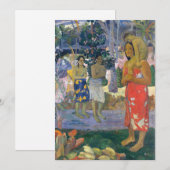 Paul Gauguin - Ave Maria / Ia Orana Maria Kaart (Voorkant / Achterkant)