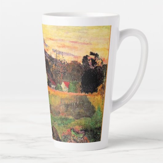 Paul Gauguin beroemd schilderij, Kom hier, Latte Mok (Rechts)