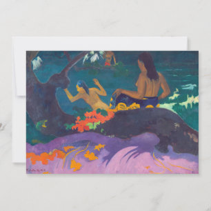 Paul Gauguin - Bij de zee / Fatata te Miti Bedankkaart