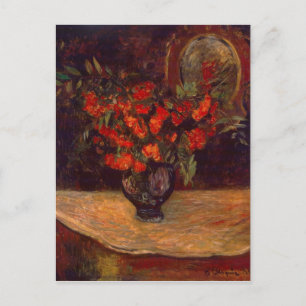 Paul Gauguin   Bouquet, 1884 Briefkaart