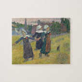 Paul Gauguin | Breton Girls Dancing, Pont-Aven, 18 Legpuzzel (Horizontaal)