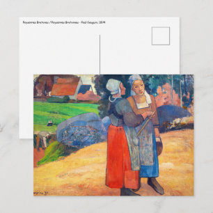 Paul Gauguin - Bretonse boerinnen Briefkaart