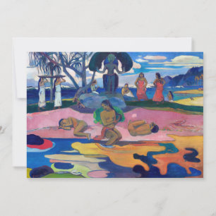 Paul Gauguin - Dag van de God / Mahana no atua Bedankkaart