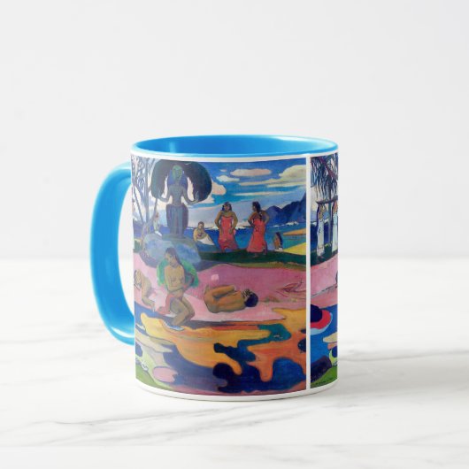 Paul Gauguin - Dag van de God / Mahana no atua Mok (Voorkant links)