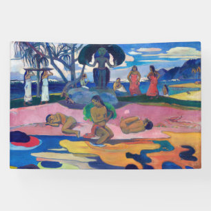 Paul Gauguin - Dag van de God / Mahana no atua Spandoek