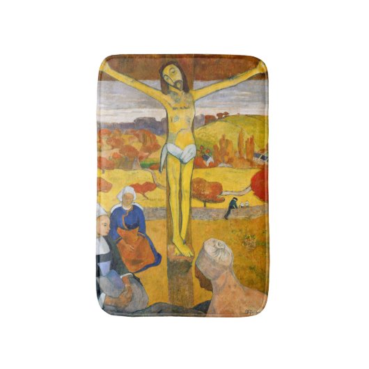 Paul Gauguin - De Gele Christus Badmat (Voorkant Verticaal)