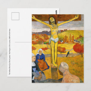 Paul Gauguin - De Gele Christus Briefkaart