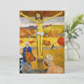 Paul Gauguin - De Gele Christus Kaart (Staand voorkant)