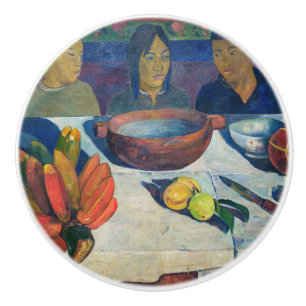 Paul Gauguin - De Maaltijd / Bananen Keramische Knop