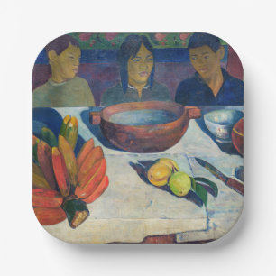Paul Gauguin - De maaltijd / Bananen Papieren Bordje