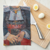 Paul Gauguin - De mooie Engel, Pont-aven Theedoek (Quarter Fold)