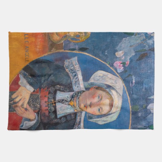 Paul Gauguin - De mooie Engel, Pont-aven Theedoek (Horizontaal)