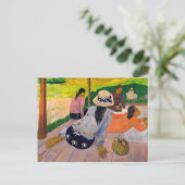 Paul Gauguin - De Siësta Briefkaart (Staand voorkant)
