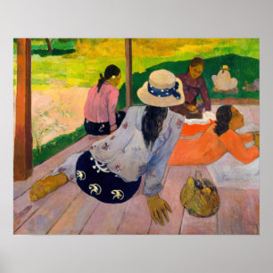 Paul Gauguin - De Siësta Poster