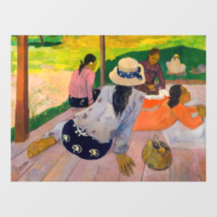 Paul Gauguin - De Siësta Raamsticker