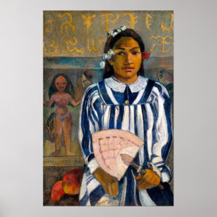 Paul Gauguin - De voorouders van Tehamana Poster