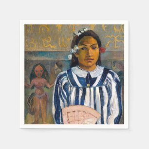 Paul Gauguin - De voorouders van Tehamana Servet