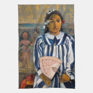 Paul Gauguin - De voorouders van Tehamana Theedoek