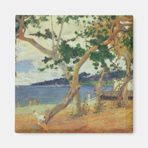 Paul Gauguin Door de Seashore, Martinique, 1887 Magneet