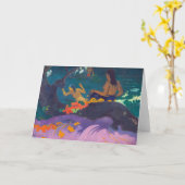 Paul Gauguin - Door het Zee / Fatata te Miti Kaart (Gele Bloem)