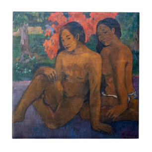 Paul Gauguin - En de goud van hun lichamen Tegeltje