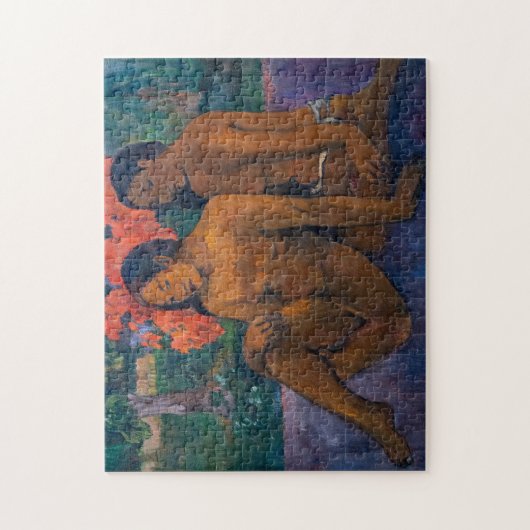 Paul Gauguin en het goud van hun lichamen Legpuzzel (Verticaal)