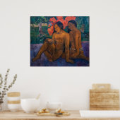 Paul Gauguin en het goud van hun lichamen Poster (Keuken)