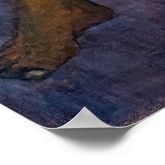 Paul Gauguin en het goud van hun lichamen Poster (Hoek)