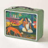 Paul Gauguin - Gebied / Rode hond (Achterkant)