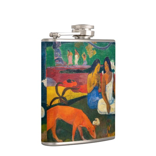 Paul Gauguin - Gebied / Rode hond Heupfles (Rechts)