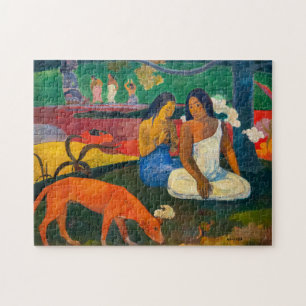 Paul Gauguin - Gebied / Rode hond Legpuzzel