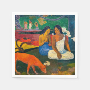 Paul Gauguin - Gebied / Rode hond Servet