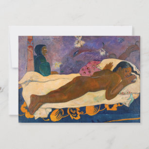 Paul Gauguin - Geest van de Doden Kijken Bedankkaart