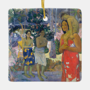 Paul Gauguin - Heil Maria / Ia Orana Maria Keramisch Ornament