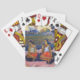 Paul Gauguin - Heilige Lente, zoete dromen Pokerkaarten