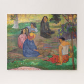 Paul Gauguin - Het gesprek / Les Parau Parau Legpuzzel (Horizontaal)