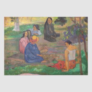 Paul Gauguin - Het gesprek / Les Parau Parau Tissuepapier