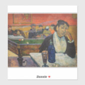Paul Gauguin - Het Nachtcafé, Arles Sticker (Vel)