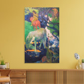 Paul Gauguin - Het witte paard Canvas Afdruk (Insitu (Woonkamer))