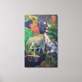 Paul Gauguin - Het witte paard Canvas Afdruk (Voorkant)