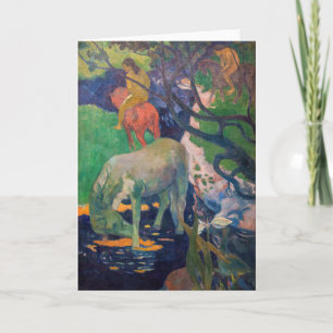Paul Gauguin - Het witte paard Kaart